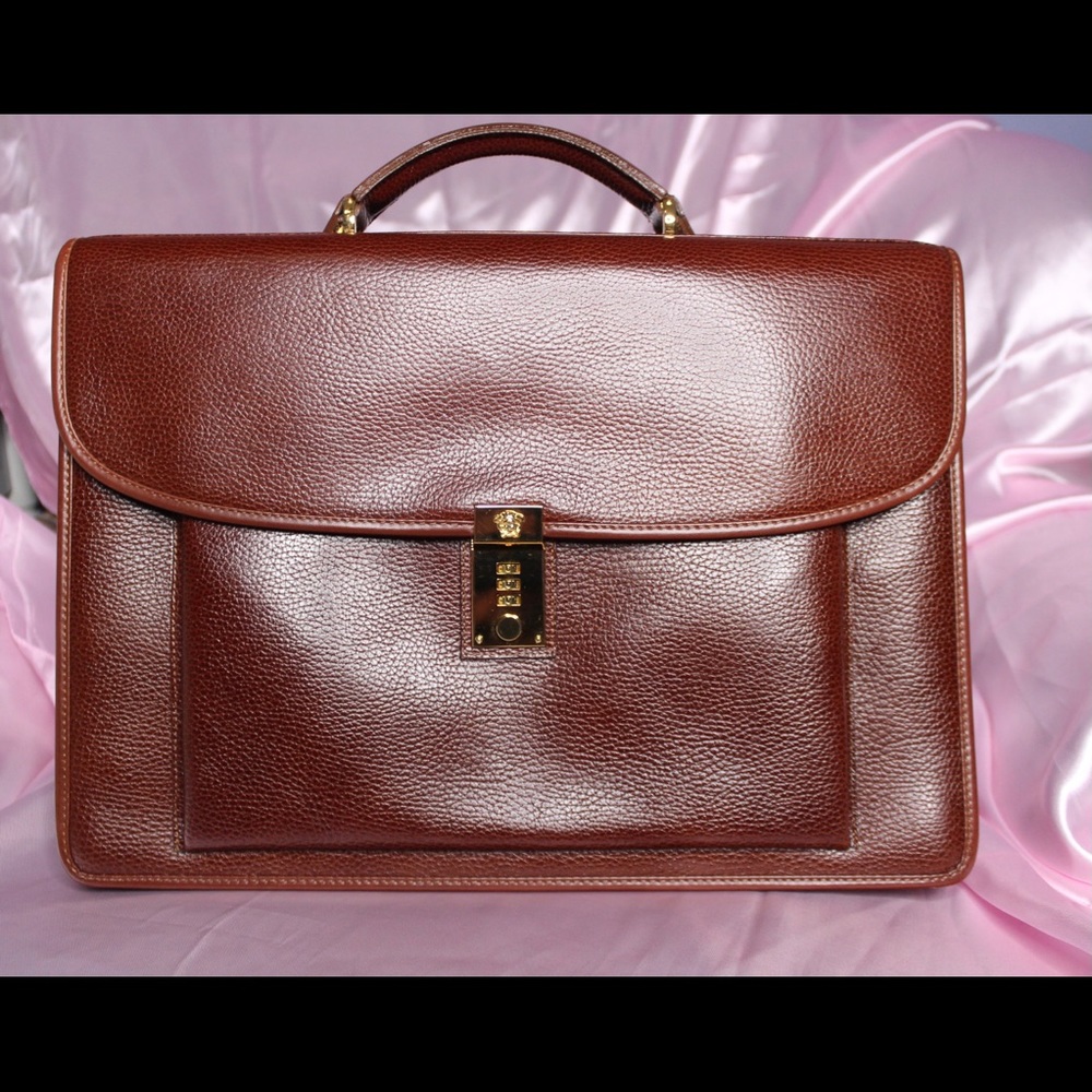 Vintage Gianni Versace briefcase